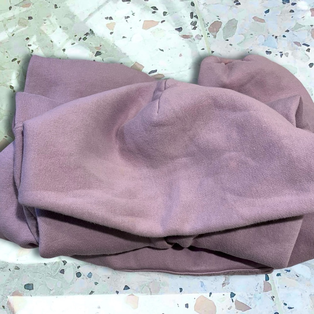 Abercrombie & Fitch Soft A&F Collection Hoodie Lilac Purple Size Medium - Picture 5 of 6